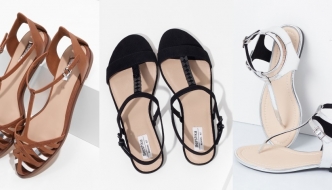 Bershka: Ravne sandale za proljeće/ljeto 2015.