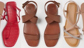 Ravne sandale iz H&M-a: 10 najboljih modela za ljeto 2020.