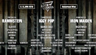 Rock in Vienna: Velikani rocka početkom lipnja u Beču
