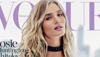 Rosie Huntington-Whiteley blista u Guccijevoj ljubičastoj haljini