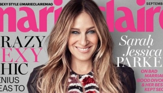 Sarah Jessica Parker u Gucciju za rujanski Marie Claire