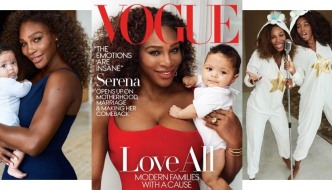 Serena Williams s kćerkicom Alexis Olympijom pozirala za Vogue