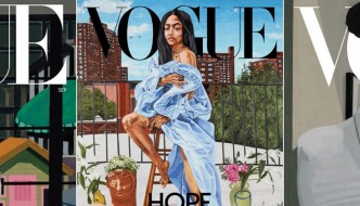 Naslovnice Voguea pretvorene su u slikarska platna
