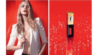 Sjaj i boja: Rouge Pur Couture Vernis à Lèvres Pop Water