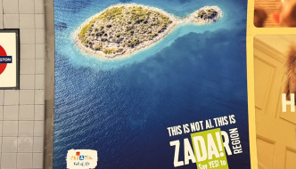 Zadar usred londonskog metroa: 'Morala sam odmah fotografirati'