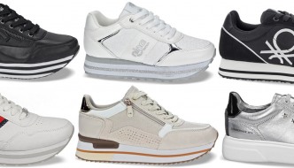 Platform sportske cipele su IN, ovo su proljetni top modeli
