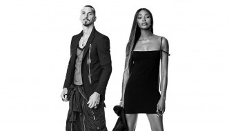 Zlatan Ibrahimović i Naomi Campbell za Dsquared2