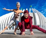Cirque du Soleil na ulicama Zagreba uoči spektakla u Areni