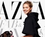 U društvu psa: Kate Upton za Harper's Bazaar