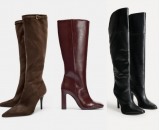10 visokih čizama s petom iz Zare koje podižu svaki outfit  