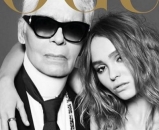 Karl Lagerfeld i 66 godina mlađa Lily-Rose Depp za Vogue