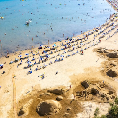 Rajska plaža u Loparu domaćin 15. Festivala skulptura u pijesku