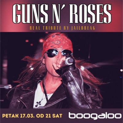 Veliki Guns N' Roses tulum u petak u Boogaloou