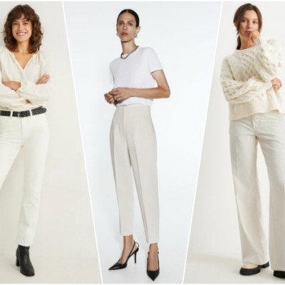 10 sjajnih bijelih hlača koje će podići svaki jesenski outfit
