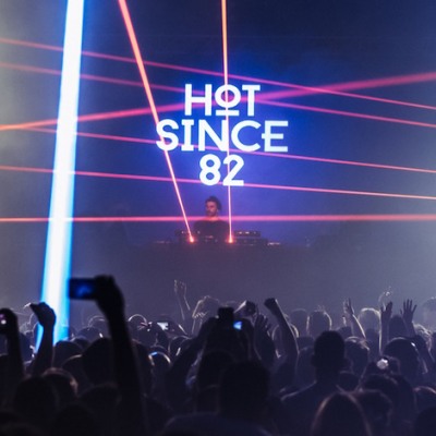 DJ Hot Since 82 na maksimirskim teniskim terenima