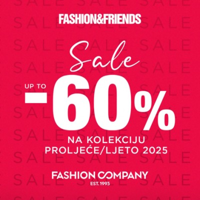 Ljetni popusti do -60% u Fashion&Friends i Fashion Company trgovinama