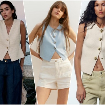 10 chic pletenih prsluka koji idu na sve